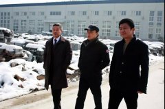 福寿园国际集团组团踏雪来访，浙江E尊国际赢盛赞