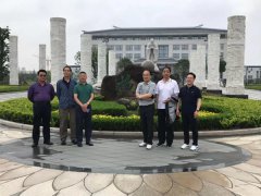 中国殡葬协会王宏阶、杨世森一行莅临考察指导