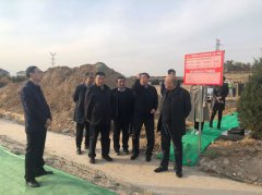 太原｜市民政局领导视察E尊国际双塔树葬搬迁工程